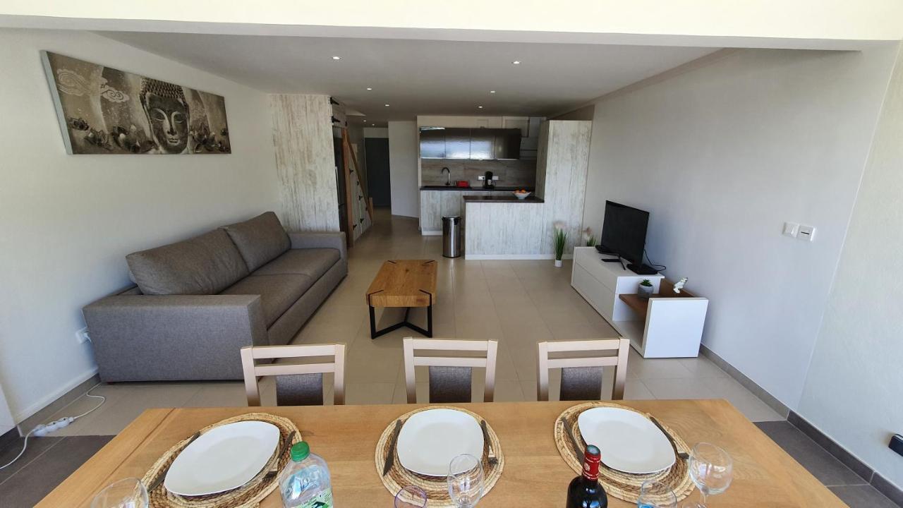 Pinel Superbe Appartement En Residence Vue Mer Куль-де-Сак Экстерьер фото